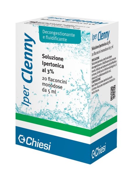 IPER CLENNY SOLUZIONE IPERTONICA MONODOSE 20 FLACONI 5 ML