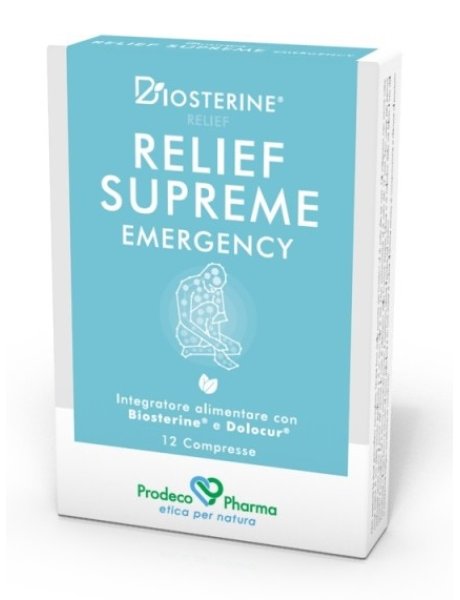 BIOSTERINE RELIEF SUP EME12CPR