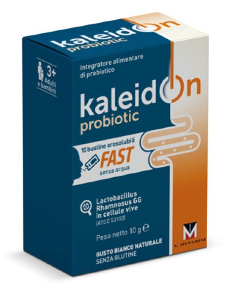 KALEIDON PROBIOTIC FAST BIANCO NATURALE 10 BUSTE OROSOLUBILI