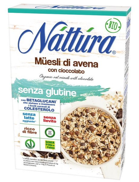 NATTURA Muesli Avena Ciocc300g