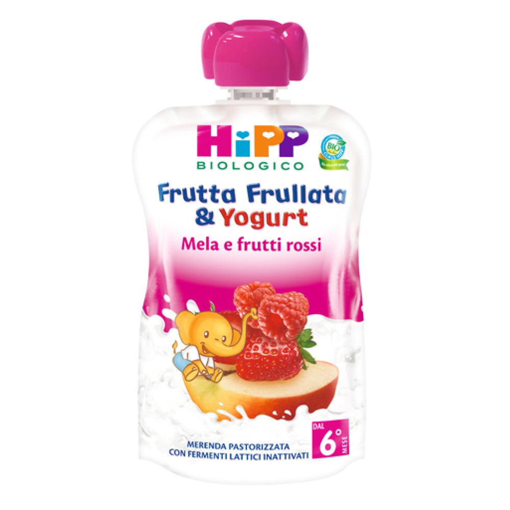 HIPP FRUTTA FRULLATA MEL/FRUT/YOG 90G