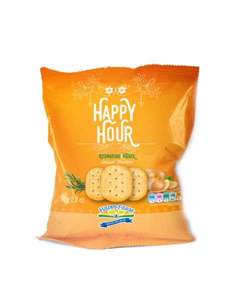 HAPPY FARM HAPPY HOUR ROSMARINO E PATATE 60 G