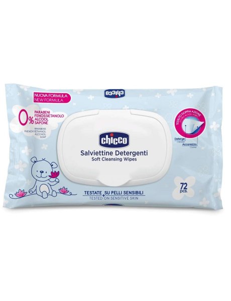 CHICCO COSMESI SALVIETTE 72 PEZZI PLAQ