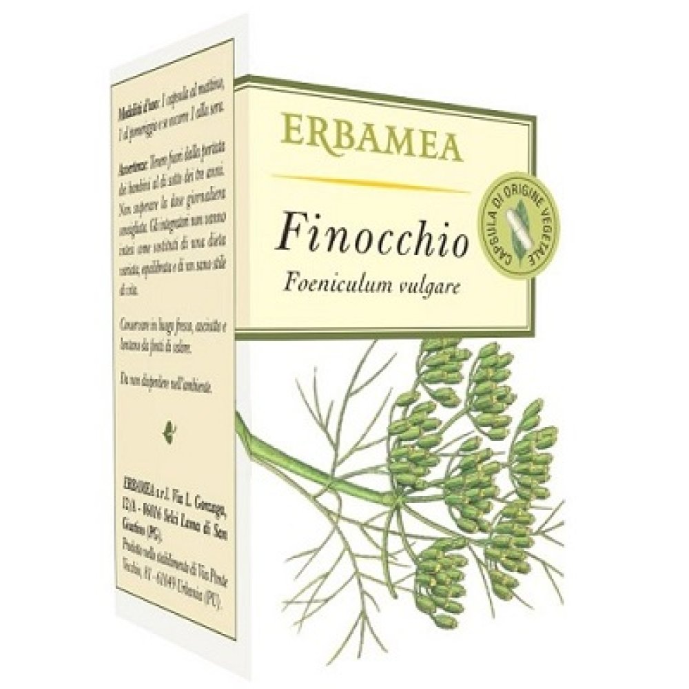 FINOCCHIO 50 Opercoli Erbamea - favorisce una fisiologica eliminazione dei gas intestinali.