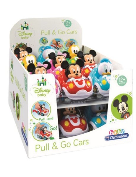DISNEY BABY MACCHININE PULL BACK 18PZ