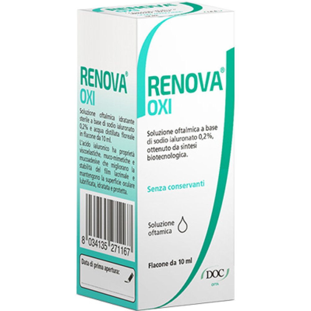 RENOVA OXI COLLIRIO SOLUZ OFTALMICA FL 10ML