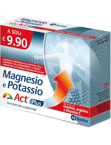 MAGNESIO K Plus ACT 14 Bust.
