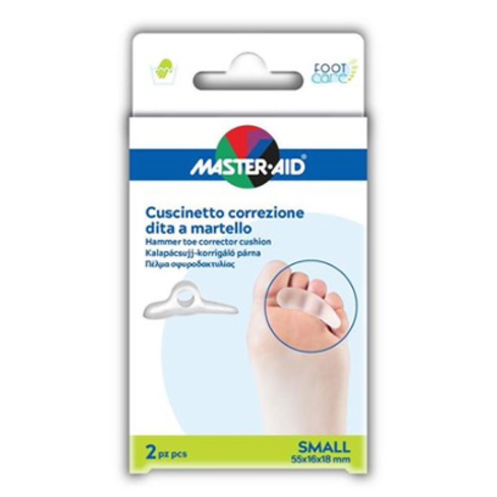 CORRETTORE DITA A MARTELLO MASTER-AID FOOTCARE SMALL 2 PEZZIC12