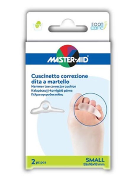 CORRETTORE DITA A MARTELLO MASTER-AID FOOTCARE SMALL 2 PEZZIC12