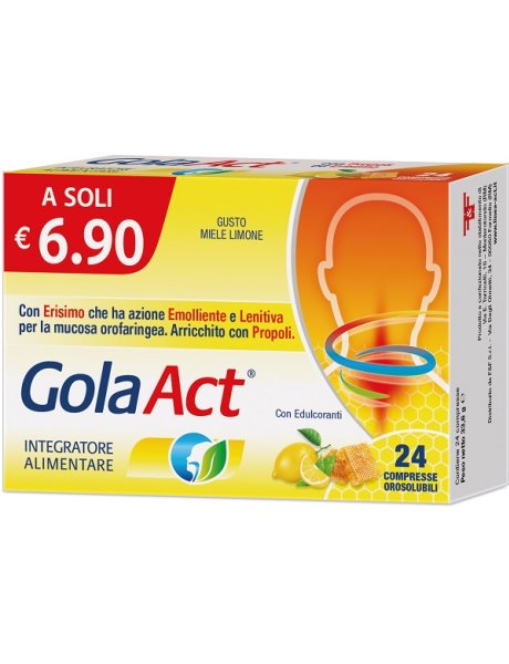 GOLA ACT MIELE LIMONE 24CPR F