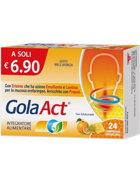 GOLA ACT Miele/Arancia 24Cpr