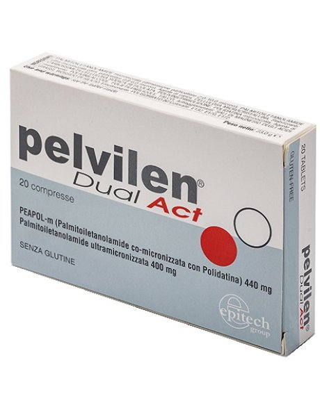 PELVILEN DUAL ACT 20 COMPRESSE