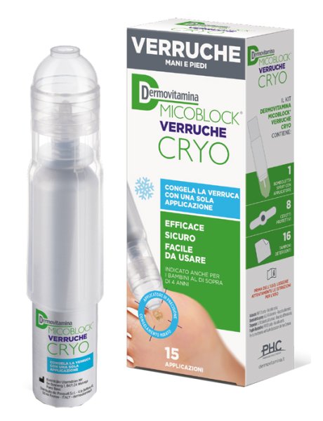 DERMOVITAMINA MICOBLOCK VERRUCHE CRYO SPRAY 38 ML