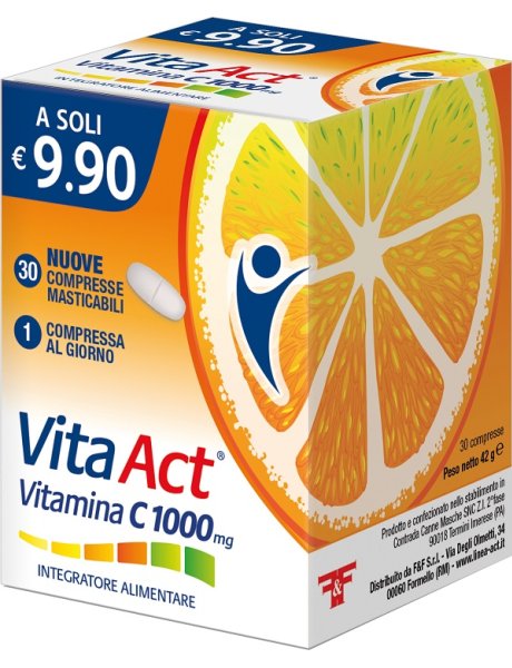 VITA ACT Vit.C1000 30 Cpr mast