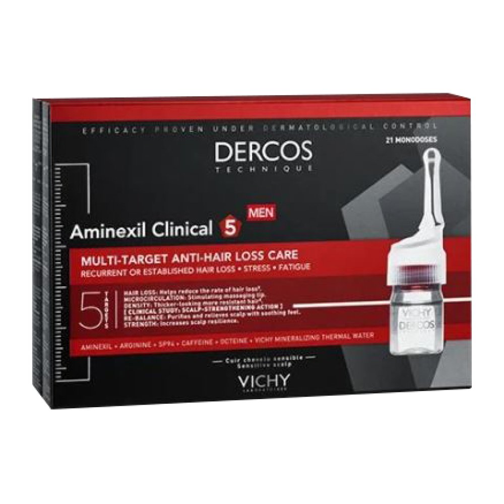DERCOS AMINEXIL FIALE 42 UOMO 6 ML