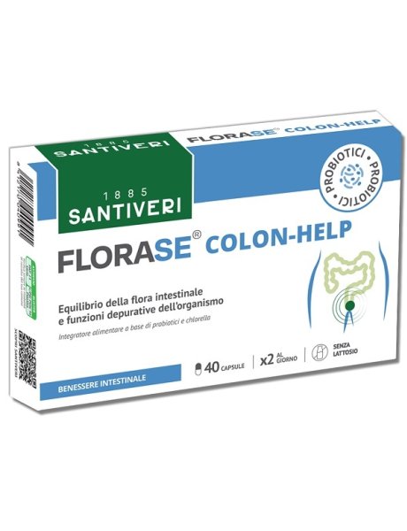 FLORASE COLON HELP 40CPS SANTI