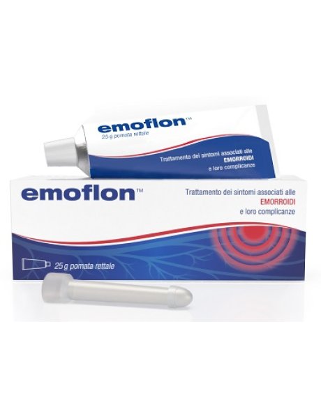 EMOFLON POMATA RETTALE TUBETTO 25 G CON APPLICATORE EMOFLON POMATA RETTALE TUBETTO 25 G CON APPLICATORE