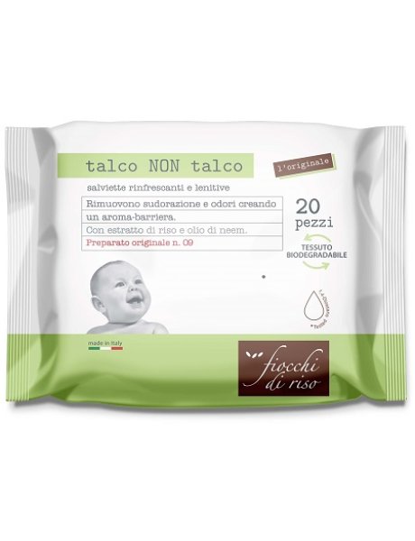 FIOCCHI DI RISO SALVIETTE TALCO NON TALCO