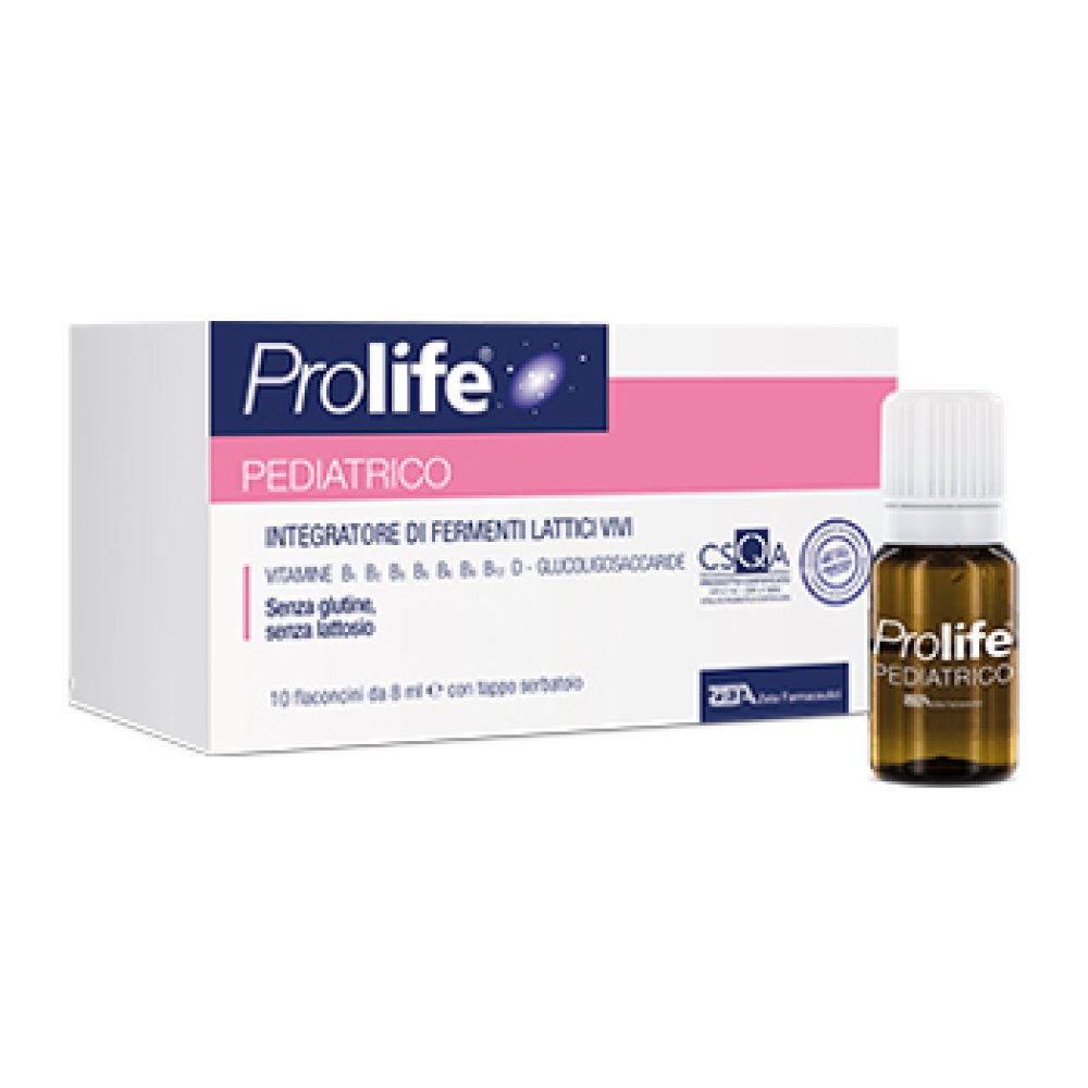 PROLIFE PEDIATRICO 12 FLACONCINI DA 8 ML - fermenti lattici vivi