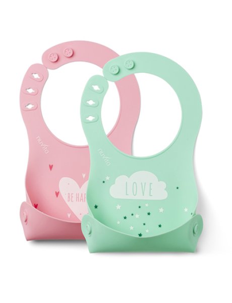 NUVITA BAVAGLINO ARROTOLABILE IN SILICONE