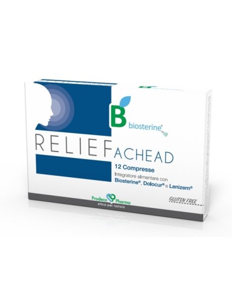RELIEF BIOSTERINE ACHEAD 12CPR