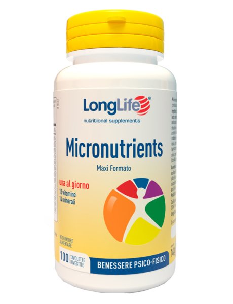 LONGLIFE MICRONUTRIENTS100Tav.