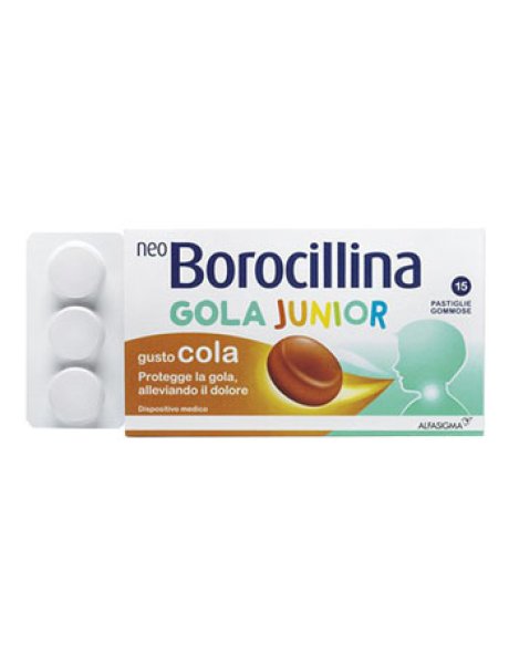 NEOBOROCILLINA GOLA JUNIOR 15PAST GOMMOSE ALLA COLA