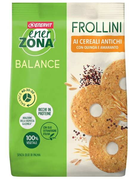 ENERZONA FROLLINI VEG CEREALI ANTICHI 250 G
