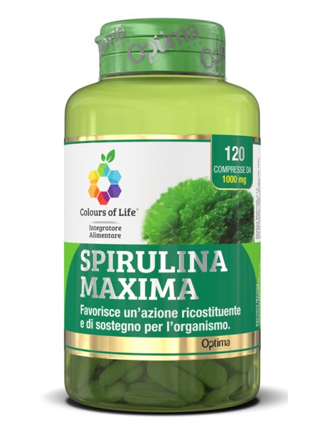 OPTIMA Spirulina Maxima 120Cpr