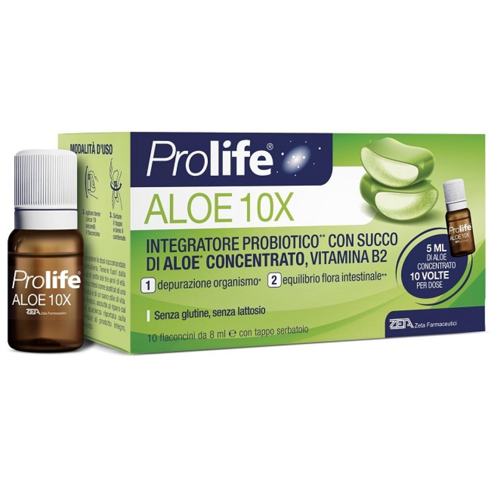 PROLIFE Aloe 10X 10 flaconcini da 8ml