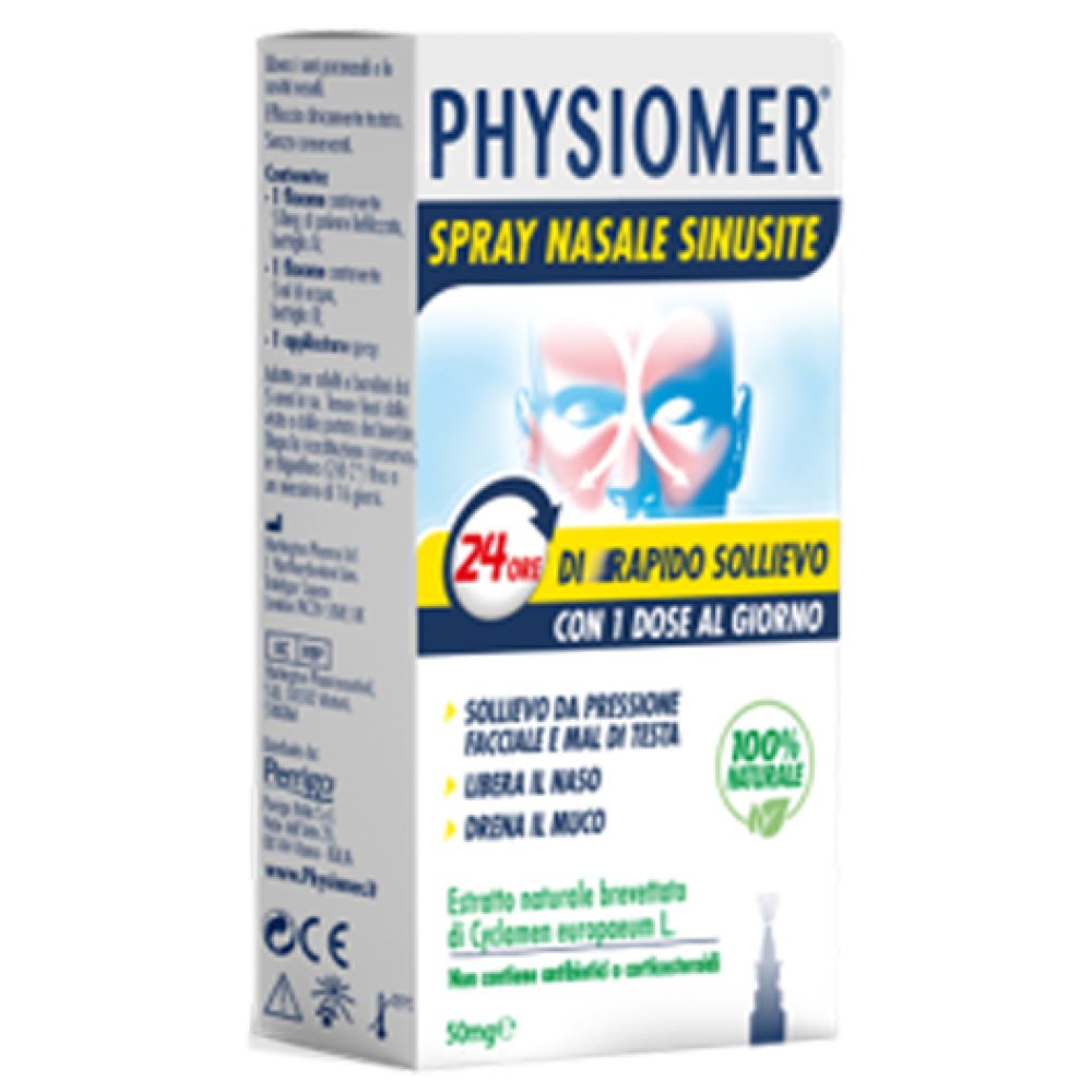 PHYSIOMER SPRAY NASALE SINUSITE 50MG