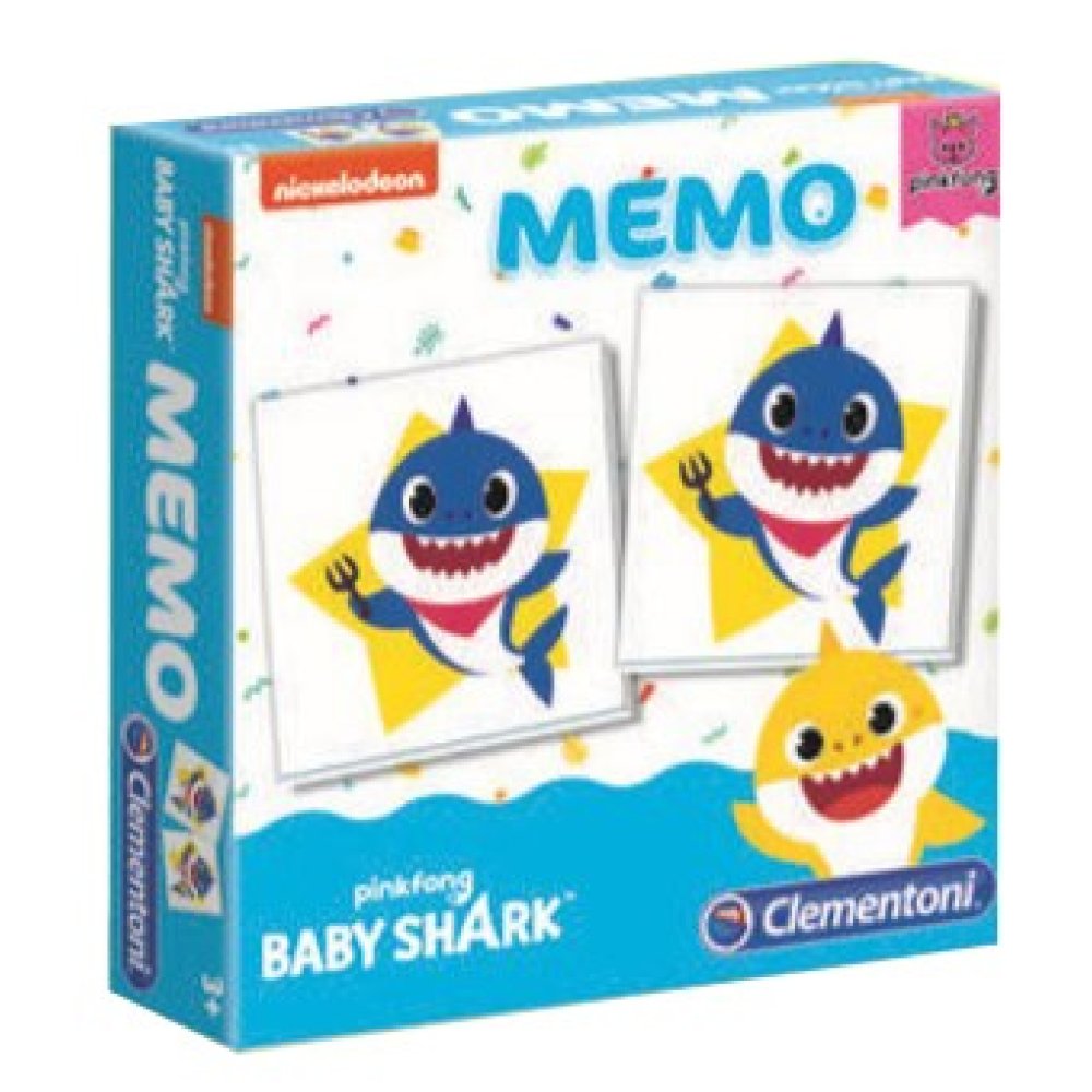 CLEMENTONI MEMO GAMES BABY SHARK