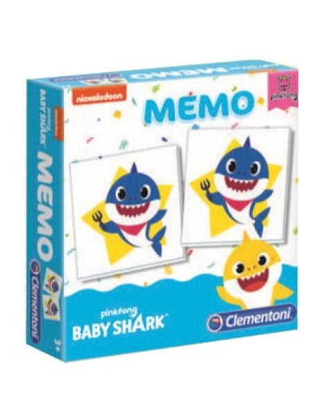 CLEMENTONI MEMO GAMES BABY SHARK