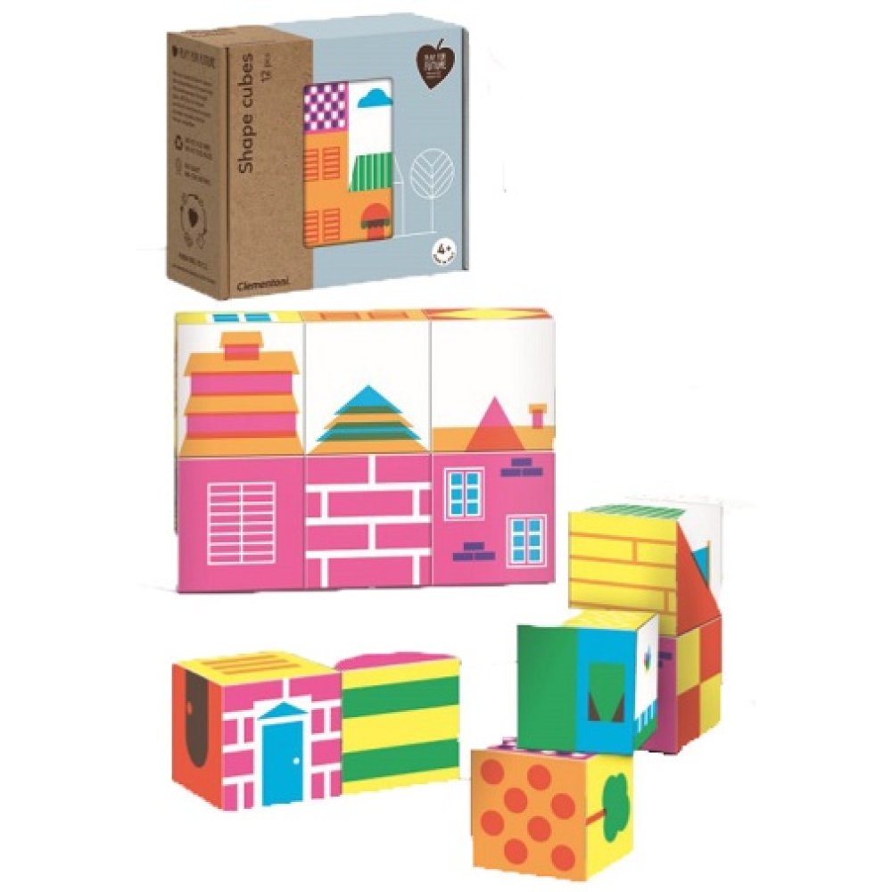 CLEMENTONI SHAPE CUBES CASE E CASETTE