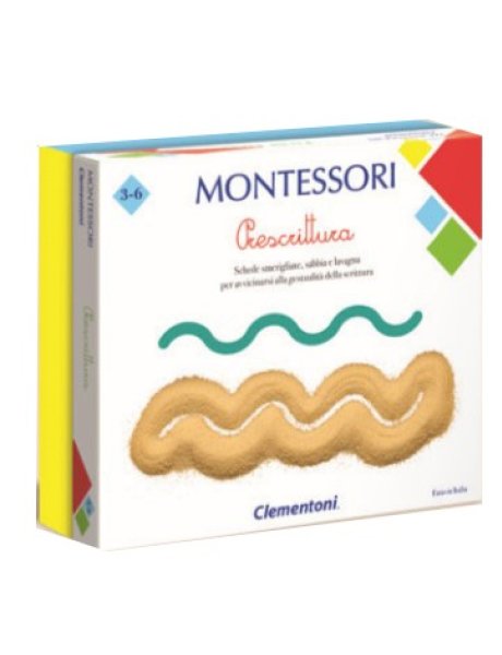 CLEMENTONI MONTESSORI PRESCRITTURA