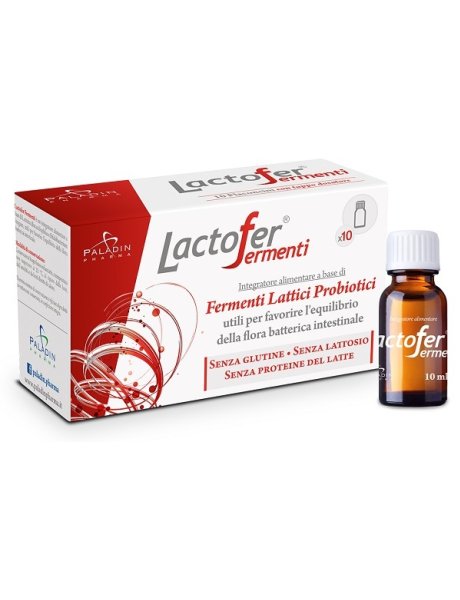 LACTOFER Fermenti 10 fiale da 10 ml