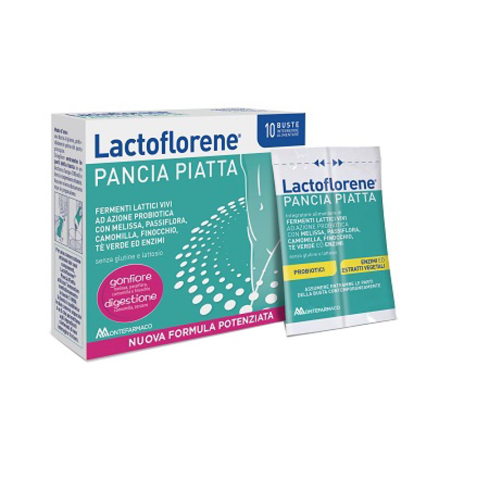 LACTOFLORENE PANCIA PIATTA 10BUSTE 40G