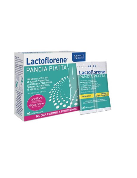 LACTOFLORENE PANCIA PIATTA 10BUSTE 40G