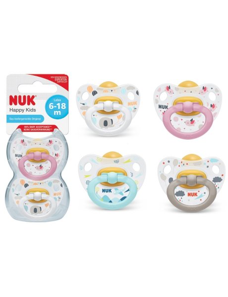 NUK SUCC HAPPYKID LA6-18 2PZ NUK SUCC HAPPYKID LA6-18 2PZ