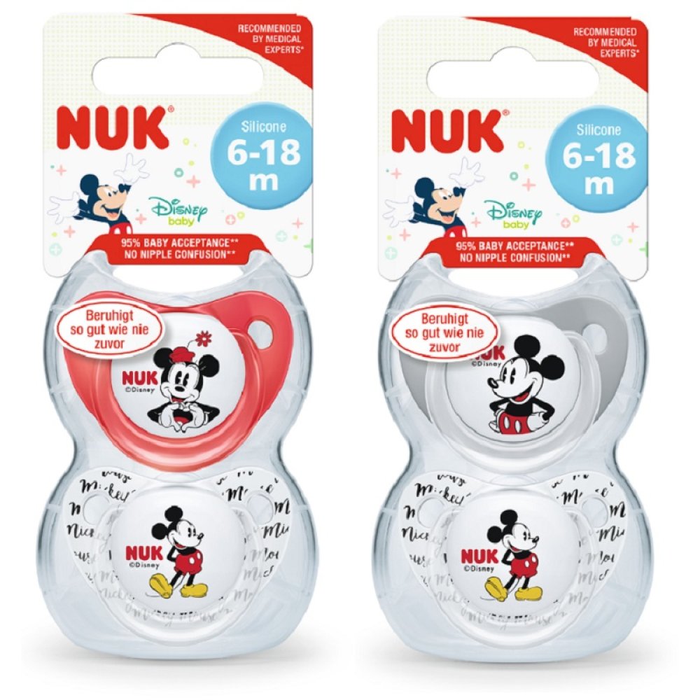 NUK CIUCCIO SILICONE 6-18MESI