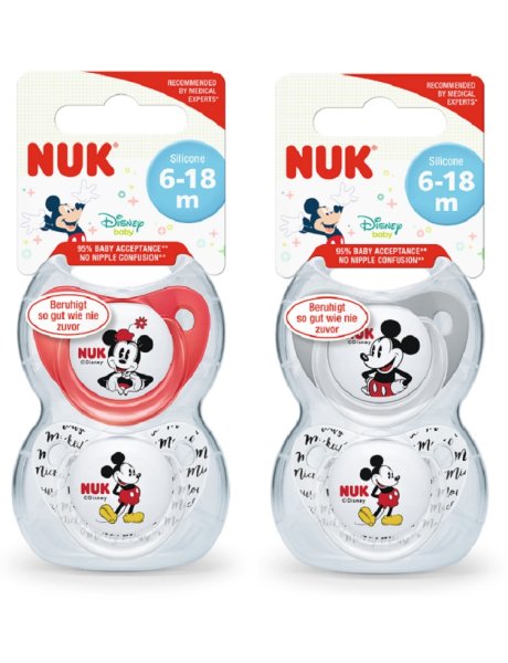 NUK CIUCCIO SILICONE 6-18MESI