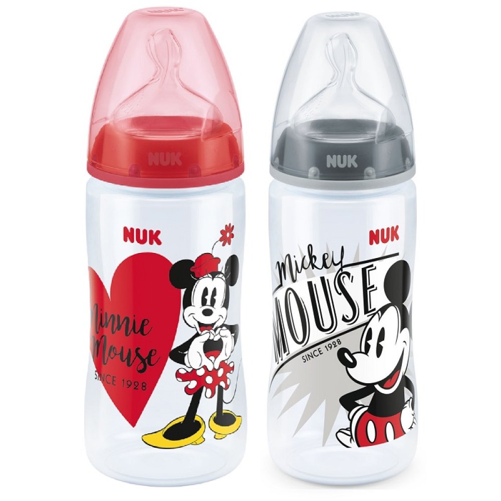 NUK BIB MICKEY PP300ML SI0-6M