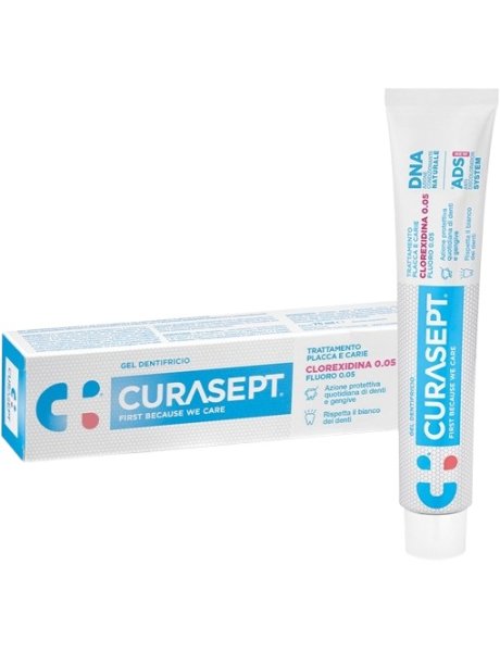 CURASEPT DENTIFRICIO 0,05 75 ML ADS+DNA