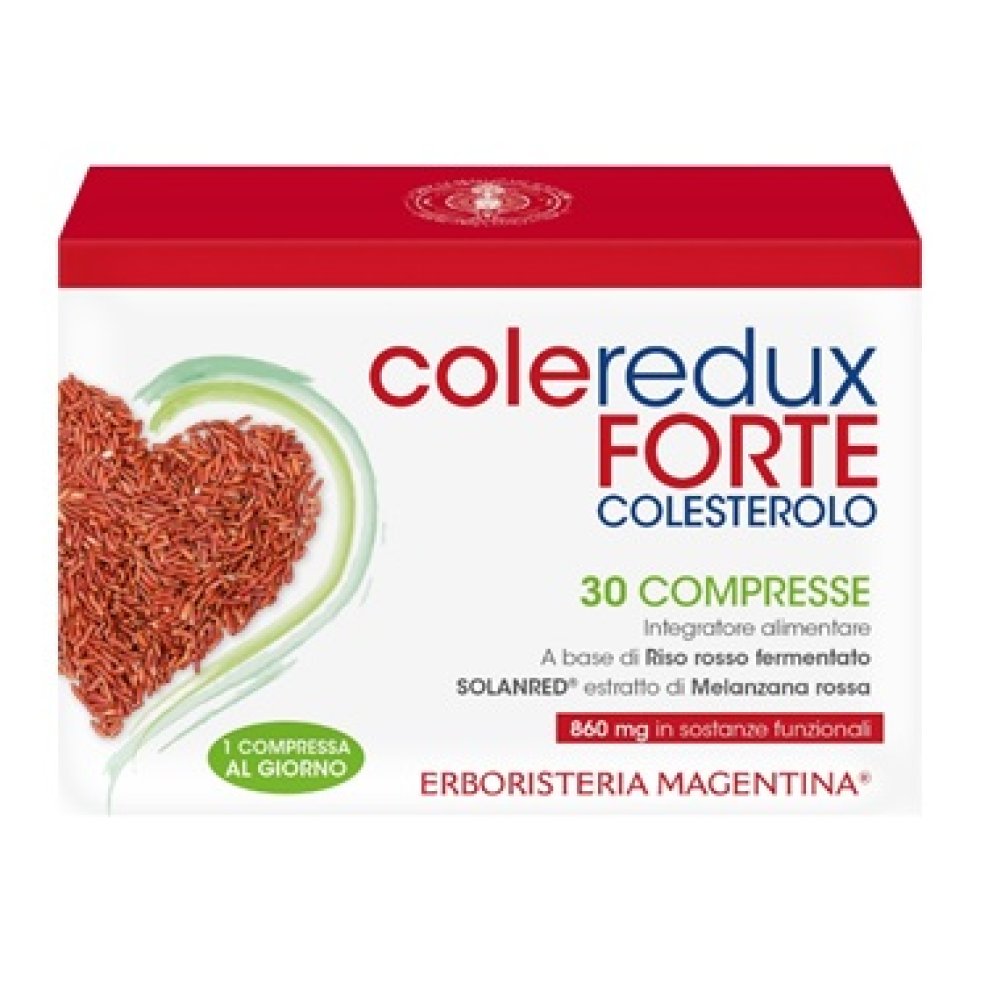 COLEREDUX Forte 30 Compresse Erboristeria Magentina- dii no al colesterolo