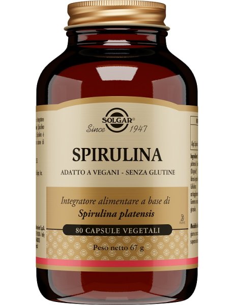 SPIRULINA 80 CAPSULE VEG