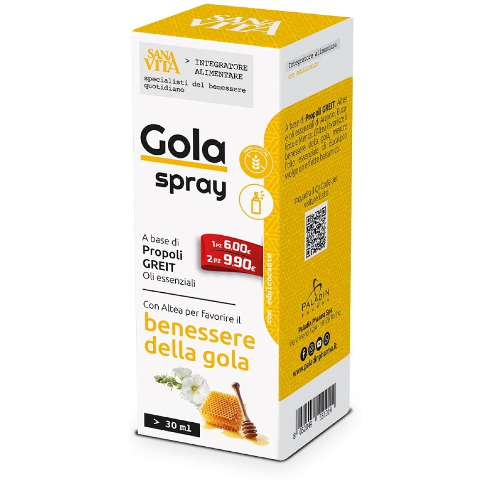 SANAVITA Gola Spray 30ml