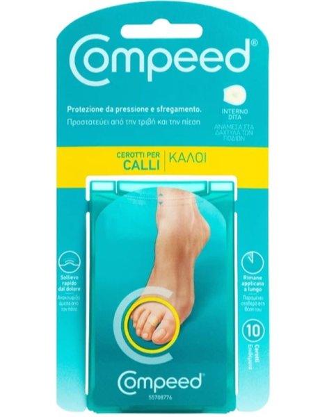 COMPEED CEROTTI PER CALLI INTERNO DITA 10 PEZZI