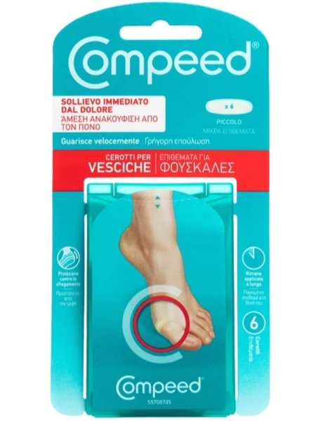 COMPEED CEROTTI PER VESCICHE PICCOLO 6 PEZZI
