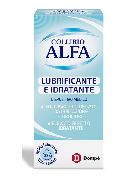 COLLIRIO ALFA LUBRIFICANTE IDRATANTE 10ML