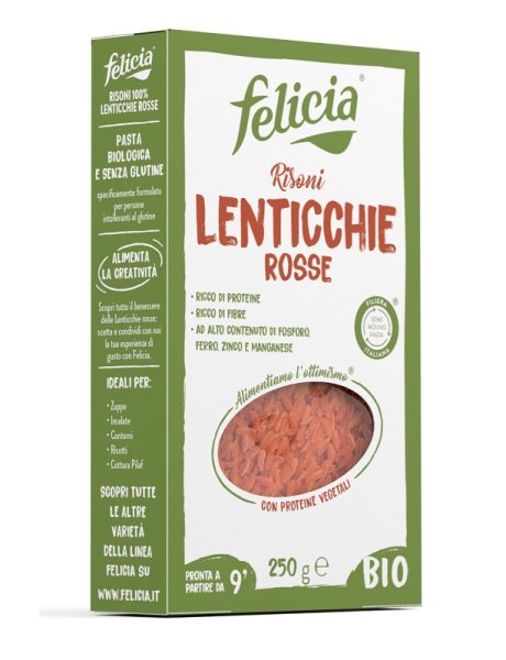 FELICIA Bio Risoni Lent.R.250g